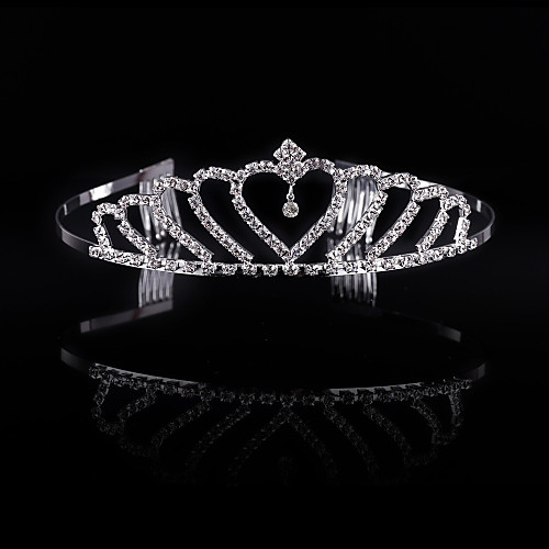 Crystal / Rhinestone / Alloy Tiaras / Headwear with Floral 1pc Wedding / Special Occasion / Party / Evening Headpiece 
Crystal / Rhinestone / Alloy Tiaras / Headwear with Floral 1pc Wedding / Special Occasion / Party / Evening Headpiece