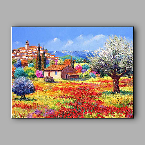Oil Painting Hand Painted Horizontal Landscape Mediterranean Rolled Canvas (No Frame)
Oil Painting Hand Painted Horizontal Landscape Mediterranean Rolled Canvas (No Frame)