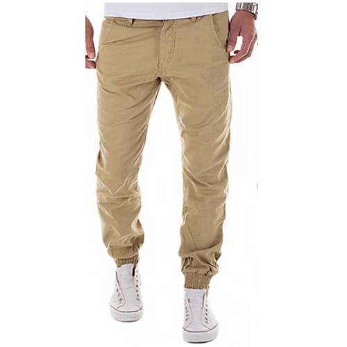 Men's Chinoiserie Dailywear Business Sport Skinny Slim Sweatpants Pants Solid Colored Full Length Pure Color Black Navy Blue
Men's Chinoiserie Dailywear Business Sport Skinny Slim Sweatpants Pants Solid Colored Full Length Pure Color Black Navy Blue