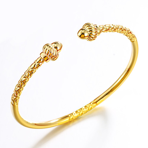 Women's Men's Cuff Bracelet Gothic Fashion Punk Rock Adjustable Gold Plated Bracelet Jewelry Gold For Party Birthday Gift Stage Engagement Club
Women's Men's Cuff Bracelet Gothic Fashion Punk Rock Adjustable Gold Plated Bracelet Jewelry Gold For Party Birthday Gift Stage Engagement Club