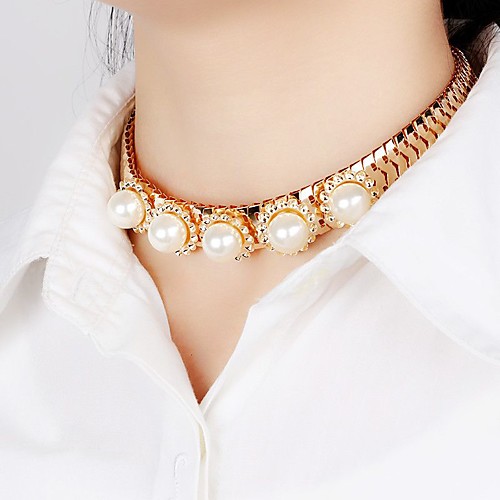 Women's Synthetic Diamond Choker Necklace Statement Necklace Geometrical Princess Personalized Unique Design Classic Chrome White Necklace Jewelry For Christmas Gifts Wedding Party Special Occasion
Women's Synthetic Diamond Choker Necklace Statement Necklace Geometrical Princess Personalized Unique Design Classic Chrome White Necklace Jewelry For Christmas Gifts Wedding Party Special Occasion