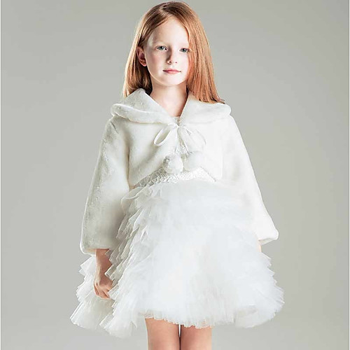 Shrugs Faux Fur / Polyester Wedding / Party / Evening Kids' Wraps With Smooth / Fur
Shrugs Faux Fur / Polyester Wedding / Party / Evening Kids' Wraps With Smooth / Fur