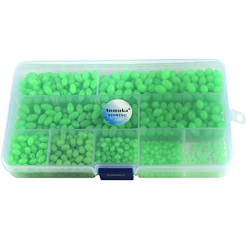 Fishing Tackle Box Fishing UV Soft Glow Beads Fishing Phosphorescent Beads 900 pcs Fishing Glow in the Dark Kits Lightweight Plastics Jigging Sea Fishing Bait Casting / Ice Fishing / Spinning
Fishing Tackle Box Fishing UV Soft Glow Beads Fishing Phosphorescent Beads 900 pcs Fishing Glow in the Dark Kits Lightweight Plastics Jigging Sea Fishing Bait Casting / Ice Fishing / Spinning