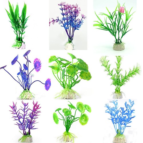 Fish Tank Aquarium Decoration Artificial Plants Hornwort Anacharis Fish Bowl Waterplant Artificial Plants Rainbow Plastic 11 cm
Fish Tank Aquarium Decoration Artificial Plants Hornwort Anacharis Fish Bowl Waterplant Artificial Plants Rainbow Plastic 11 cm