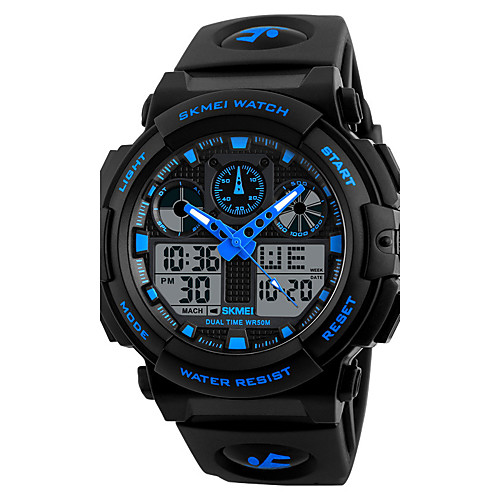 Men's Sport Watch Military Watch Analog - Digital Quartz Digital Charm Calendar / date / day Chronograph Creative / Silicone / Genuine Leather / Two Years
Men's Sport Watch Military Watch Analog - Digital Quartz Digital Charm Calendar / date / day Chronograph Creative / Silicone / Genuine Leather / Two Years