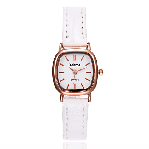 Women's Wrist Watch Square Watch Quartz Leather Black / White / Brown Analog Ladies Fashion Elegant - White Black Brown
Women's Wrist Watch Square Watch Quartz Leather Black / White / Brown Analog Ladies Fashion Elegant - White Black Brown