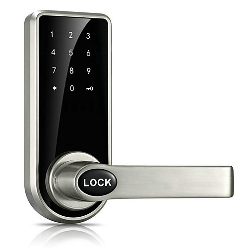 Door Lock Smart Lock Digital Deadbolt Electronic Lock Touchscreen Keypad Code Lock with 5 RFID Card for Villa Office Hotel Apartment Knob Handle Zinc Alloy Stainless Steel Smart Home Security System
Door Lock Smart Lock Digital Deadbolt Electronic Lock Touchscreen Keypad Code Lock with 5 RFID Card for Villa Office Hotel Apartment Knob Handle Zinc Alloy Stainless Steel Smart Home Security System