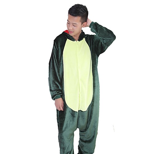 Adults' Kigurumi Pajamas Dragon Dinosaur Onesie Pajamas Flannel Fabric Pink / Green Cosplay For Men and Women Animal Sleepwear Cartoon Festival / Holiday Costumes
Adults' Kigurumi Pajamas Dragon Dinosaur Onesie Pajamas Flannel Fabric Pink / Green Cosplay For Men and Women Animal Sleepwear Cartoon Festival / Holiday Costumes