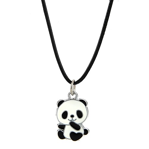 Women's Men's Pendant Necklace Panda Animal Alloy Black Necklace Jewelry For Party Club
Women's Men's Pendant Necklace Panda Animal Alloy Black Necklace Jewelry For Party Club