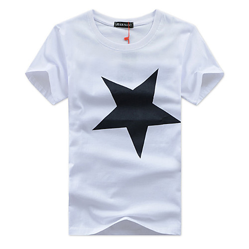 Men's T shirt Geometric Plus Size Short Sleeve Daily Tops Cotton Active White Black Red
Men's T shirt Geometric Plus Size Short Sleeve Daily Tops Cotton Active White Black Red