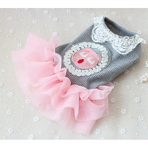 Dog Dress Princess Casual / Daily Dog Clothes Puppy Clothes Dog Outfits Gray Costume for Girl and Boy Dog Cotton XS S M L XL
Dog Dress Princess Casual / Daily Dog Clothes Puppy Clothes Dog Outfits Gray Costume for Girl and Boy Dog Cotton XS S M L XL