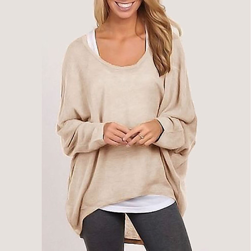 Women's Solid Colored Cardigan Cotton Long Sleeve Loose Regular Sweater Cardigans Round Neck Fall Winter White Black Blue / Going out
Women's Solid Colored Cardigan Cotton Long Sleeve Loose Regular Sweater Cardigans Round Neck Fall Winter White Black Blue / Going out