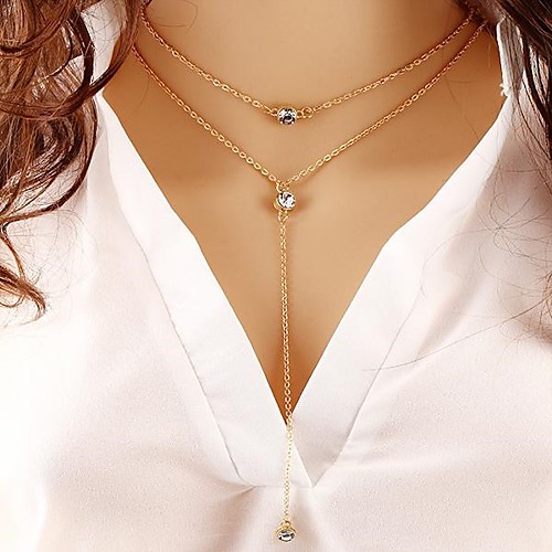 Women's Crystal Pendant Necklace Y Necklace Ladies Bohemian Fashion Vintage Crystal Alloy Gold Necklace Jewelry For Street Gift Casual
Women's Crystal Pendant Necklace Y Necklace Ladies Bohemian Fashion Vintage Crystal Alloy Gold Necklace Jewelry For Street Gift Casual