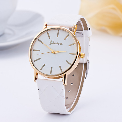 Women's Wrist Watch Quartz Leather Black / White / Red Casual Watch Analog Ladies Charm Fashion - Brown Red Light Green
Women's Wrist Watch Quartz Leather Black / White / Red Casual Watch Analog Ladies Charm Fashion - Brown Red Light Green