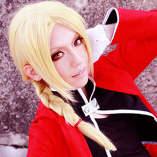 Edward Elric Fullmetal Alchemist Cosplay Wigs Men's Heat Resistant Fiber 18 inch Anime Wig
Edward Elric Fullmetal Alchemist Cosplay Wigs Men's Heat Resistant Fiber 18 inch Anime Wig