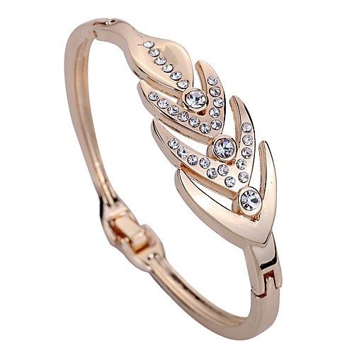Women's Synthetic Diamond Cuff Bracelet Geometrical Ladies Personalized Fashion Rhinestone Bracelet Jewelry Rose Gold For Daily Stage
Women's Synthetic Diamond Cuff Bracelet Geometrical Ladies Personalized Fashion Rhinestone Bracelet Jewelry Rose Gold For Daily Stage