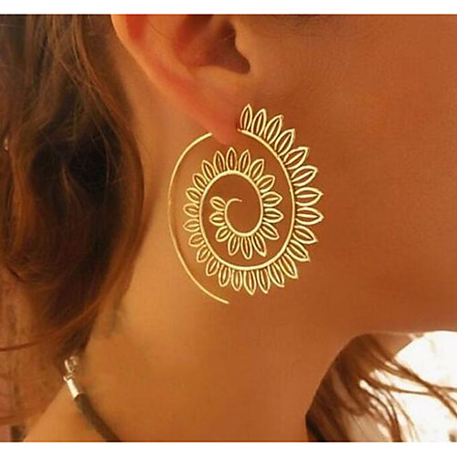 Women's Hoop Earrings Statement Ladies Earrings Jewelry Silver / Gold For Daily 1pc
Women's Hoop Earrings Statement Ladies Earrings Jewelry Silver / Gold For Daily 1pc
