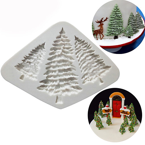 Silicone Christmas Tree Cake Mold Pine Tree Chocolate Cookies Mould Kitchen Baking Tools
Silicone Christmas Tree Cake Mold Pine Tree Chocolate Cookies Mould Kitchen Baking Tools
