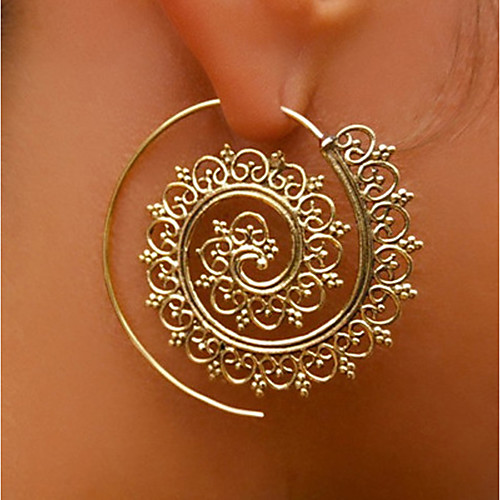 Women's Stud Earrings Hoop Earrings Statement Ladies Personalized Earrings Jewelry Silver / Gold For Stage Club
Women's Stud Earrings Hoop Earrings Statement Ladies Personalized Earrings Jewelry Silver / Gold For Stage Club