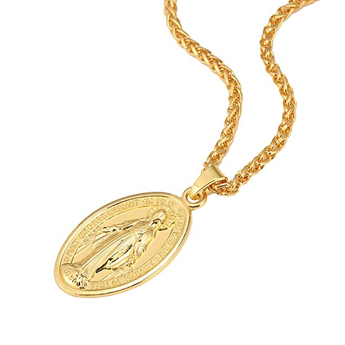 Women's Pendant Necklace Cross Ladies Vintage Hip-Hop 18K Gold Plated Copper Metal Gold Silver Rose Gold Necklace Jewelry For Party Daily
Women's Pendant Necklace Cross Ladies Vintage Hip-Hop 18K Gold Plated Copper Metal Gold Silver Rose Gold Necklace Jewelry For Party Daily