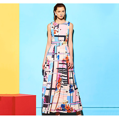 Women's Swing Dress Maxi long Dress Blue Sleeveless Print Summer Round Neck S M L XL XXL
Women's Swing Dress Maxi long Dress Blue Sleeveless Print Summer Round Neck S M L XL XXL