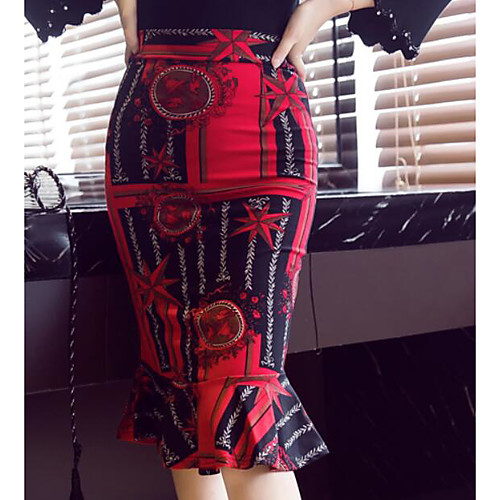 Women's Chic & Modern Skirts Multi Color Reactive Print Heart Butterly Style Modern Style Red
Women's Chic & Modern Skirts Multi Color Reactive Print Heart Butterly Style Modern Style Red