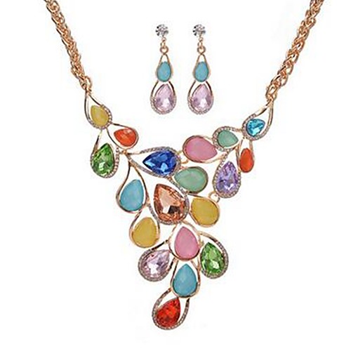 Women's Drop Earrings Pendant Necklace Drop Statement Classic Fashion Gemstone Earrings Jewelry Gold For Ceremony Evening Party
Women's Drop Earrings Pendant Necklace Drop Statement Classic Fashion Gemstone Earrings Jewelry Gold For Ceremony Evening Party