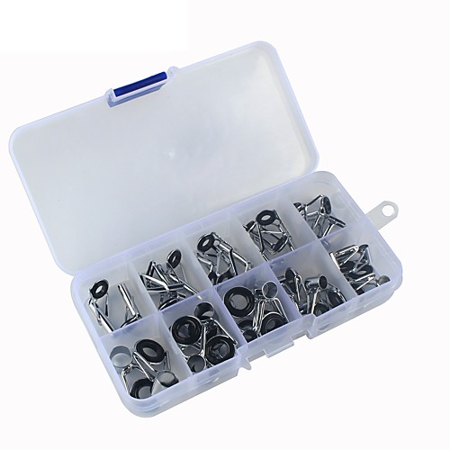 36 pcs Fishing Tackle Box Fishing Rod Guides Fishing Snaps & Swivels Sets Pottery Steel Stainless Easy to Carry Wearproof Jigging Sea Fishing Fly Fishing Bait Casting Fishing Apparel & Accessories
36 pcs Fishing Tackle Box Fishing Rod Guides Fishing Snaps & Swivels Sets Pottery Steel Stainless Easy to Carry Wearproof Jigging Sea Fishing Fly Fishing Bait Casting Fishing Apparel & Accessories