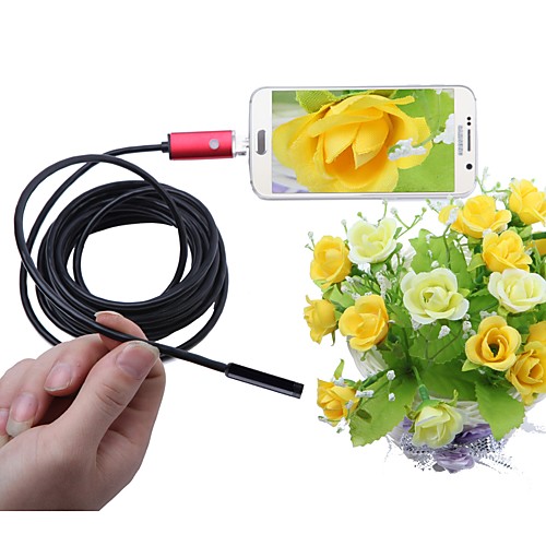 2 In 1 USB Endoscope Camera 5.5mm Lens 5M Length Red IP67 Waterproof Inspection Borescope For Windows Android Snake Cam
2 In 1 USB Endoscope Camera 5.5mm Lens 5M Length Red IP67 Waterproof Inspection Borescope For Windows Android Snake Cam