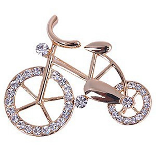 Women's Brooches Bike Ladies Elegant Sweet Rhinestone Brooch Jewelry Gold For Daily Casual
Women's Brooches Bike Ladies Elegant Sweet Rhinestone Brooch Jewelry Gold For Daily Casual