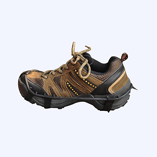 Traction Cleats Crampons Non-Slip Wear-Resistant Cord Rubber silicon Metal Snowsports Black
Traction Cleats Crampons Non-Slip Wear-Resistant Cord Rubber silicon Metal Snowsports Black