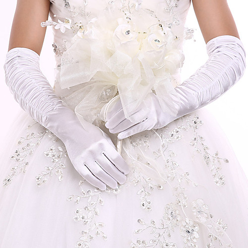 Spandex Fabric Opera Length Glove Classic Style / Bridal Gloves / Party / Evening Gloves With Ruffles
Spandex Fabric Opera Length Glove Classic Style / Bridal Gloves / Party / Evening Gloves With Ruffles