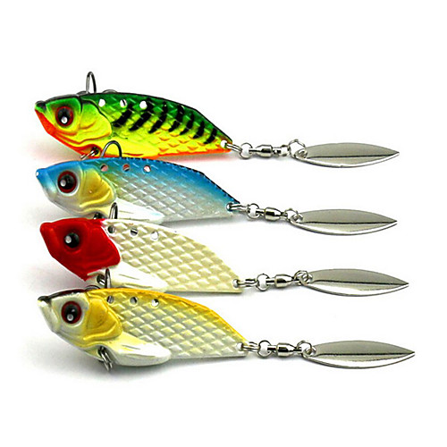 4 pcs Fishing Lures Vibration / VIB Sinking Bass Trout Pike Sea Fishing Fly Fishing Bait Casting
4 pcs Fishing Lures Vibration / VIB Sinking Bass Trout Pike Sea Fishing Fly Fishing Bait Casting