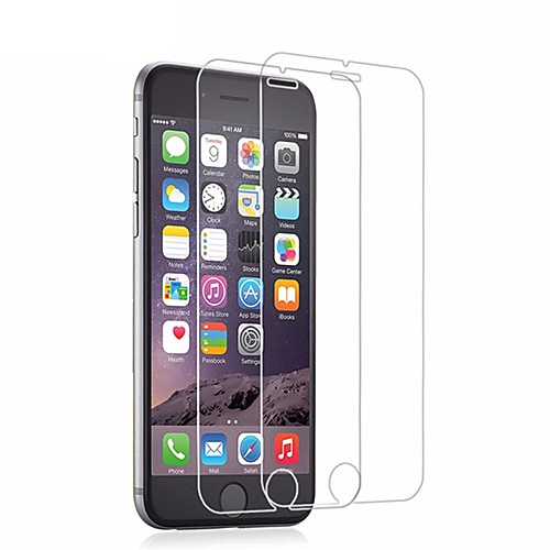 

Защитная плёнка для экрана для Apple iPhone 6s / iPhone 6 Закаленное стекло 2 штs Защитная пленка / Защитная пленка для экрана HD / Уровень защиты 9H / 2.5D закругленные углы