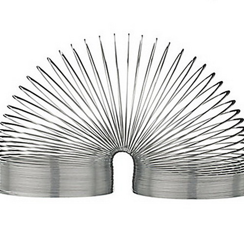 Coiled Spring Toy Stress Reliever Educational Toy Eco-friendly Metal Ornament Stress and Anxiety Relief Kid's Boys' Girls' Toy Gift 1 pcs
Coiled Spring Toy Stress Reliever Educational Toy Eco-friendly Metal Ornament Stress and Anxiety Relief Kid's Boys' Girls' Toy Gift 1 pcs