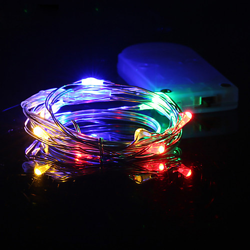 1m Multicolor LED String Light Battery LED Copper Wire Fairy Holiday Lights Christmas Weeding Party Decoration
1m Multicolor LED String Light Battery LED Copper Wire Fairy Holiday Lights Christmas Weeding Party Decoration