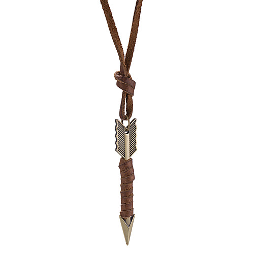 Women's Men's Pendant Necklace Vintage Leather Alloy Bronze Necklace Jewelry For Casual Daily
Women's Men's Pendant Necklace Vintage Leather Alloy Bronze Necklace Jewelry For Casual Daily