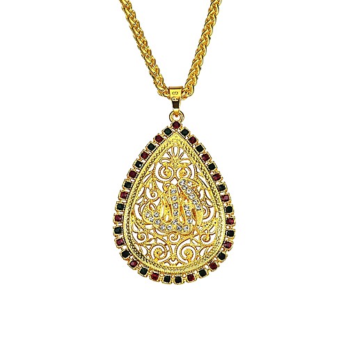 Women's Men's Pendant Necklace Statement Necklace Drop Ethnic Fashion Vintage Classic Alloy Gold Necklace Jewelry For Gift Ceremony
Women's Men's Pendant Necklace Statement Necklace Drop Ethnic Fashion Vintage Classic Alloy Gold Necklace Jewelry For Gift Ceremony