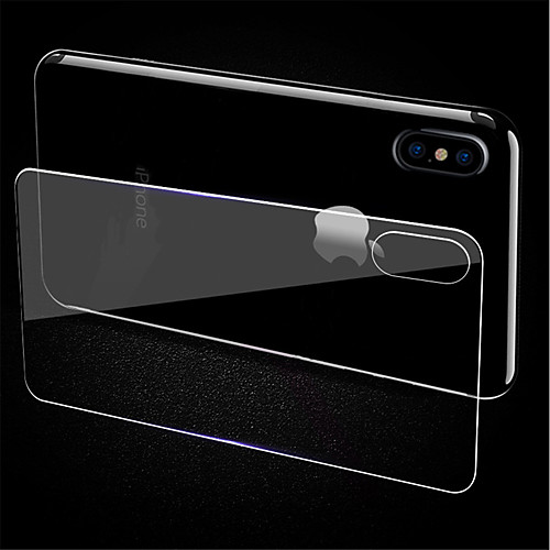 Защитная плёнка для экрана для Apple iPhone X Закаленное стекло 1 ед. Защитная пленка для задней панели HD / Уровень защиты 9H / 2.5D закругленные углы
Защитная плёнка для экрана для Apple iPhone X Закаленное стекло 1 ед. Защитная пленка для задней панели HD / Уровень защиты 9H / 2.5D закругленные углы