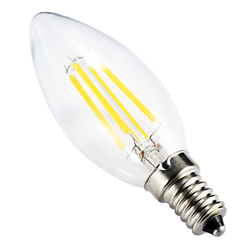 BRELONG 1шт 4 W 300-350 lm E14 LED лампы накаливания C35 4 Светодиодные бусины COB Диммируемая / Декоративная Тёплый белый 220-240 V / RoHs
BRELONG 1шт 4 W 300-350 lm E14 LED лампы накаливания C35 4 Светодиодные бусины COB Диммируемая / Декоративная Тёплый белый 220-240 V / RoHs
