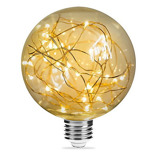 1pc 3 W LED Filament Bulbs 200 lm E26 / E27 G95 33 LED Beads SMD Decorative Starry Christmas Wedding Decoration Warm White 85-265 V / RoHS
1pc 3 W LED Filament Bulbs 200 lm E26 / E27 G95 33 LED Beads SMD Decorative Starry Christmas Wedding Decoration Warm White 85-265 V / RoHS