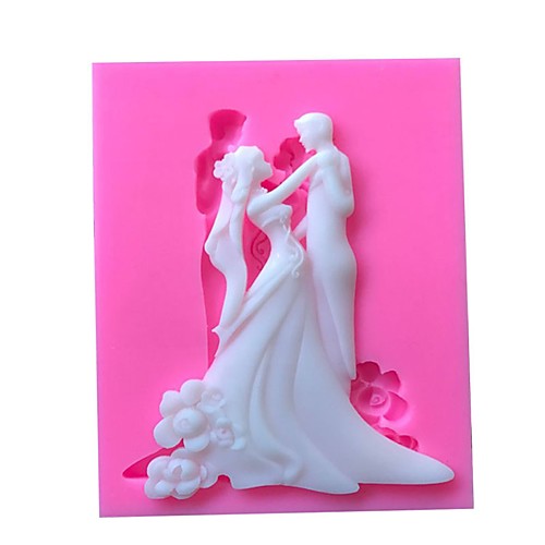 Wedding Couple Silicone Mold Cake Decorating Tools Chocolate Fondant Gumpaste Mould
Wedding Couple Silicone Mold Cake Decorating Tools Chocolate Fondant Gumpaste Mould