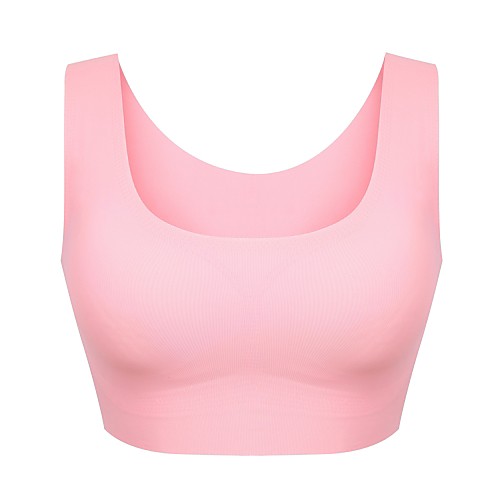 Women's Bra Seamless Wireless Sports Bras Racerback Full Coverage Solid Colored Purple
Women's Bra Seamless Wireless Sports Bras Racerback Full Coverage Solid Colored Purple