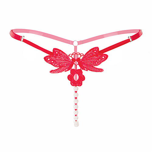 Women's Stylish / Embroidery Solid Colored G-strings & Thongs Panties High Elasticity Mid Waist Sexy White One-Size
Women's Stylish / Embroidery Solid Colored G-strings & Thongs Panties High Elasticity Mid Waist Sexy White One-Size