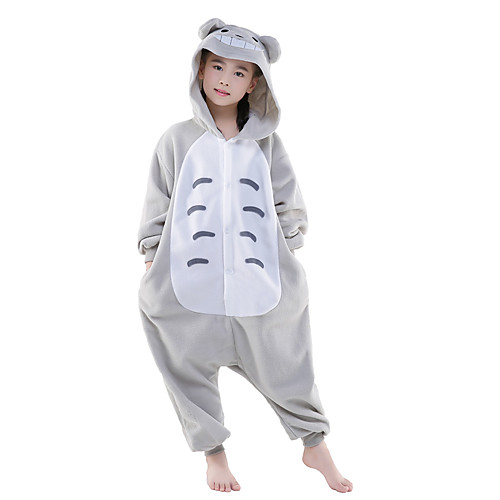 Kigurumi Pajamas Kid's Anime Totoro Onesie Pajamas Polar Fleece Gray Cosplay For Boys and Girls Animal Sleepwear Cartoon Festival / Holiday Costumes / Leotard / Onesie
Kigurumi Pajamas Kid's Anime Totoro Onesie Pajamas Polar Fleece Gray Cosplay For Boys and Girls Animal Sleepwear Cartoon Festival / Holiday Costumes / Leotard / Onesie