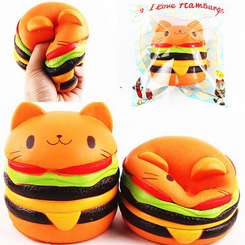 Squishy Squishies Squishy Toy Squeeze Toy / Sensory Toy Jumbo Squishies Stress Reliever Cat Hamburger Animal Stress and Anxiety Relief Novelty Super Soft Slow Rising For Kid's Adults' Boys' Girls'
Squishy Squishies Squishy Toy Squeeze Toy / Sensory Toy Jumbo Squishies Stress Reliever Cat Hamburger Animal Stress and Anxiety Relief Novelty Super Soft Slow Rising For Kid's Adults' Boys' Girls'