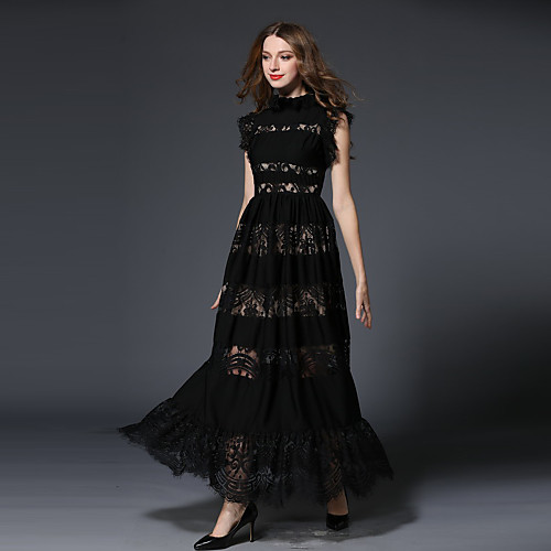 Women's Shift Dress Maxi long Dress Black Sleeveless Solid Colored Layered Spring Deep U Casual Streetwear Party Sleeveless Belt Not Included S M L XL XXL
Women's Shift Dress Maxi long Dress Black Sleeveless Solid Colored Layered Spring Deep U Casual Streetwear Party Sleeveless Belt Not Included S M L XL XXL