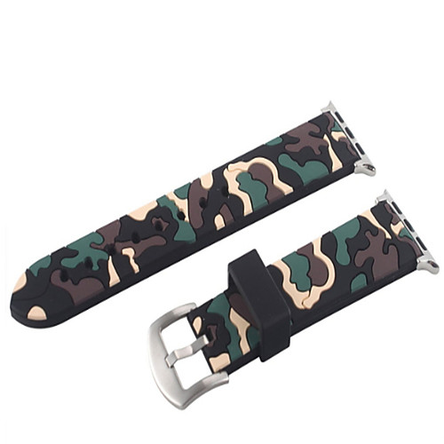 Smart Watch Band for Apple iWatch 1 pcs Modern Buckle Silicone Replacement Wrist Strap for Apple Watch Series SE / 6/5/4/3/2/1 38mm 42mm
Smart Watch Band for Apple iWatch 1 pcs Modern Buckle Silicone Replacement Wrist Strap for Apple Watch Series SE / 6/5/4/3/2/1 38mm 42mm
