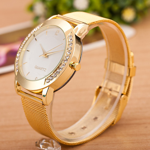 Жен. Эксклюзивные часы Наручные часы Diamond Watch Кварцевый Нержавеющая сталь Серебристый металл Повседневные часы Cool Аналоговый Дамы На каждый день Мода - Золотой Белый / Серебристый / Один год
Жен. Эксклюзивные часы Наручные часы Diamond Watch Кварцевый Нержавеющая сталь Серебристый металл Повседневные часы Cool Аналоговый Дамы На каждый день Мода - Золотой Белый / Серебристый / Один год