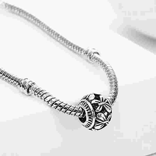 DIY Jewelry 1 pcs Beads Alloy Silver Oval Bead 0.2 cm DIY Necklace Bracelet
DIY Jewelry 1 pcs Beads Alloy Silver Oval Bead 0.2 cm DIY Necklace Bracelet